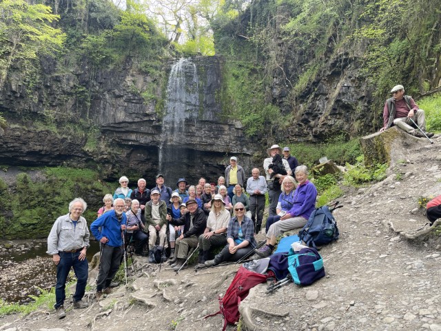 Henrhyd waterfall final day Susan or Michaela Small