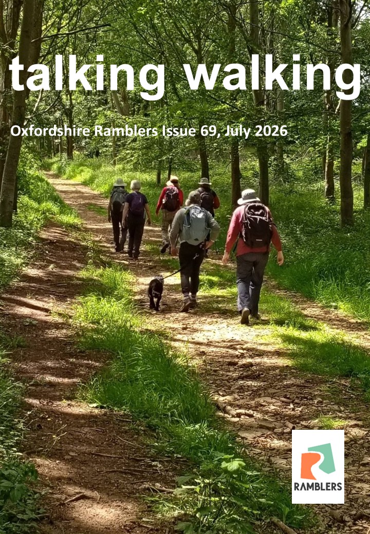 Cover page talking walking No 69 July 2026