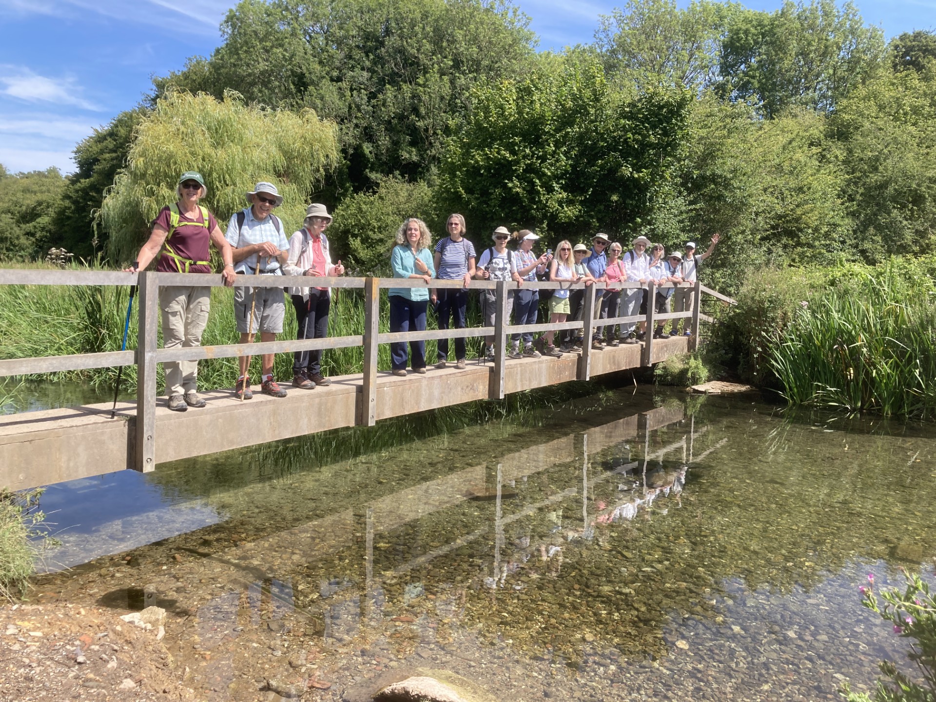 Group on bridge